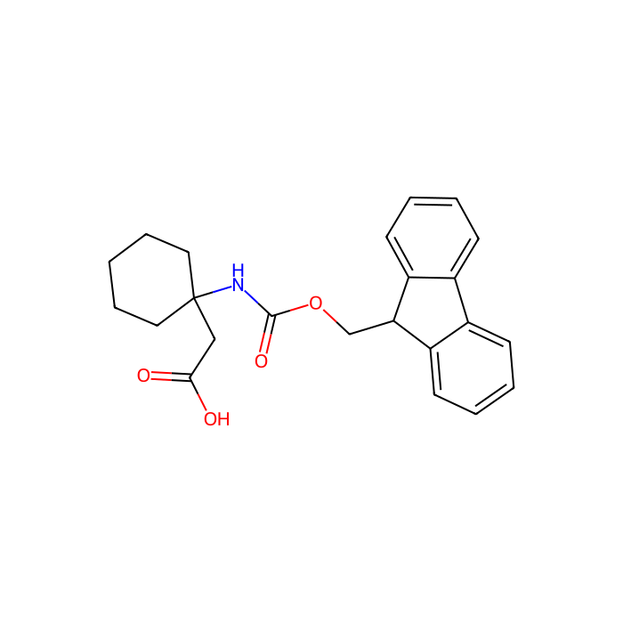 Fmoc-1-amino-cyclohexane acetic acid - ≥97% CAS No(282524-98-5) by Aladdin Scientific
