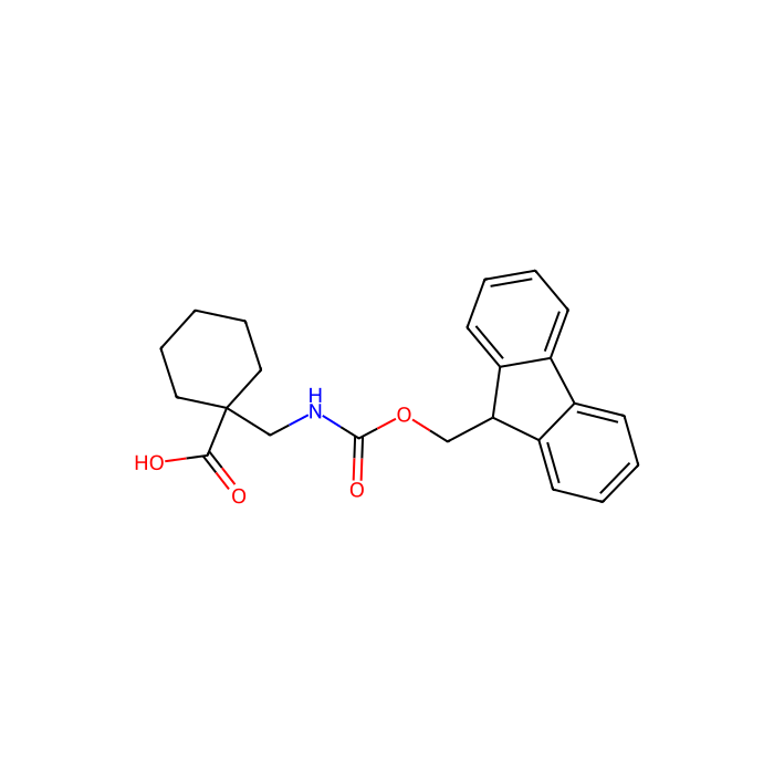 Fmoc-1-aminomethyl-cyclohexane carboxylic acid - ≥98% CAS No(220145-22-2) by Aladdin Scientific