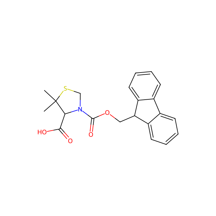 Fmoc-(S)-5,5-dimethyl-1,3-thiazolidine-4-carboxylic acid - ≥98% CAS No(141636-66-0) by Aladdin Scientific