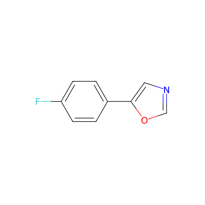 5-(4-Fluorophenyl)-1,3-oxazole - ≥97% CAS No(128101-19-9) by Aladdin Scientific