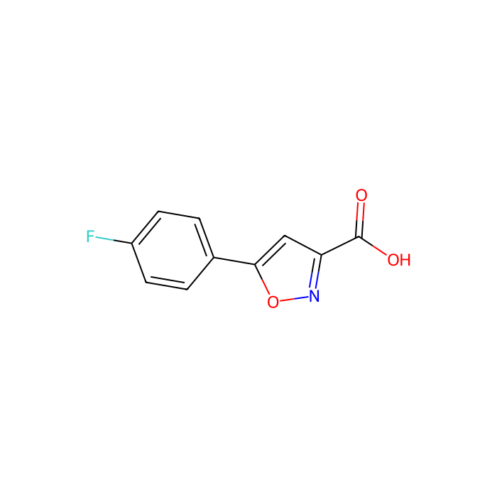 5-(4-Fluoro-phenyl)-isoxazole-3-carboxylic acid - ≥95% CAS No(33282-24-5) by Aladdin Scientific