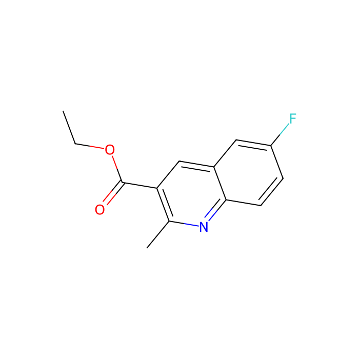 6-Fluoro-2-methylquinoline-3-carboxylic acid ethyl ester - ≥97% CAS No(282540-26-5) by Aladdin Scientific
