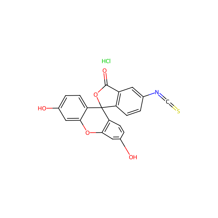 Fluorescein isothiocyanate I hydrochloride - ≥95% CAS No(63469-13-6) by Aladdin Scientific