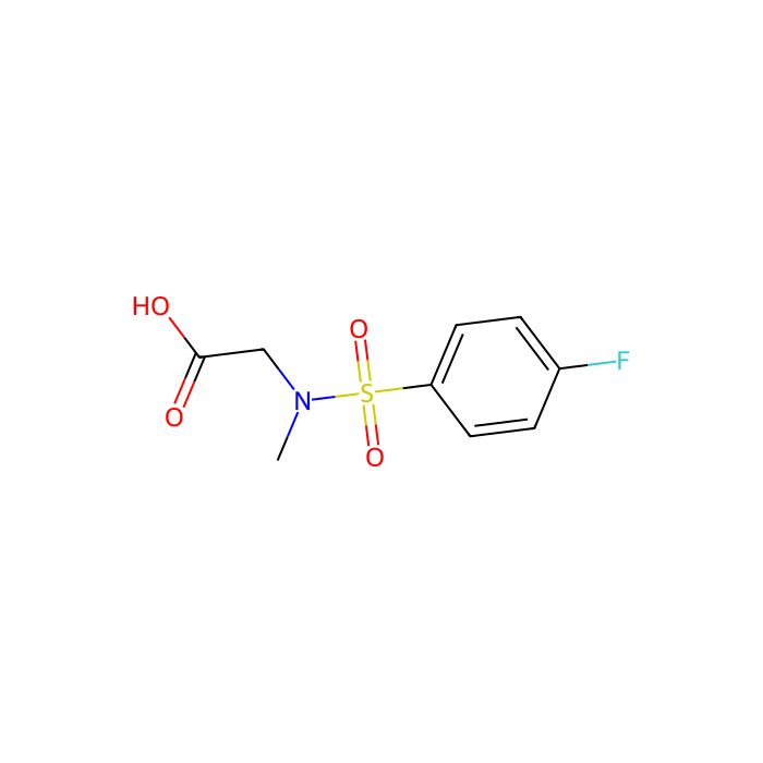[[(4-fluorophenyl)sulfonyl](methyl)amino]acetic acid -  CAS No(287403-15-0) by Aladdin Scientific