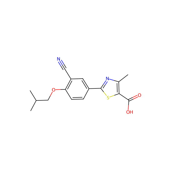 Febuxostat - Moligand™, 10mM in DMSO CAS No(144060-53-7) by Aladdin Scientific