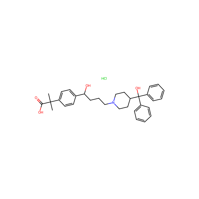 Fexofenadine HCl - 10mM in DMSO CAS No(153439-40-8) by Aladdin Scientific