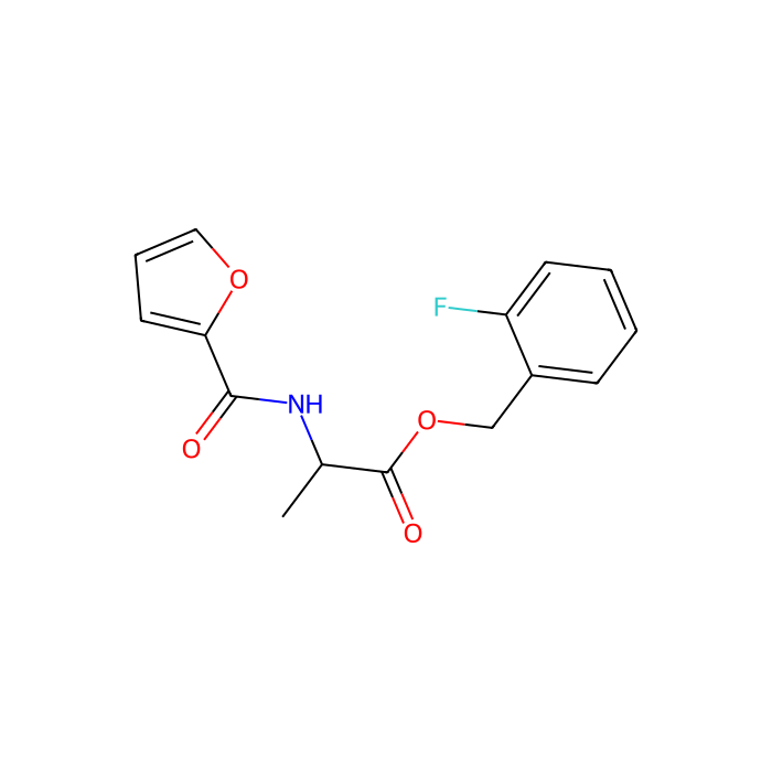 (2-Fluorophenyl)methyl 2-[(furan-2-yl)formamido]propanoate - 10mM in DMSO CAS No(1008244-02-7) by Aladdin Scientific