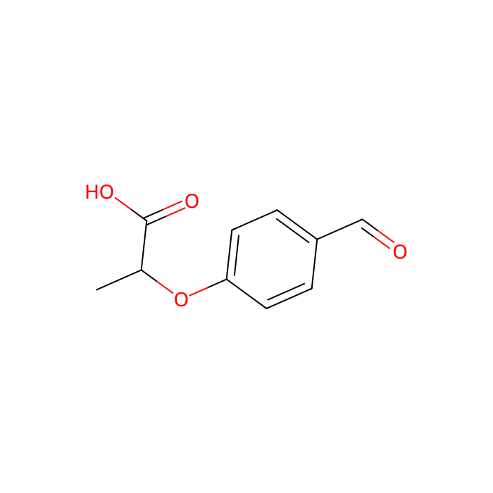 2-(4-Formylphenoxy)propanoic acid - Reagent grade CAS No(51264-78-9) by Aladdin Scientific