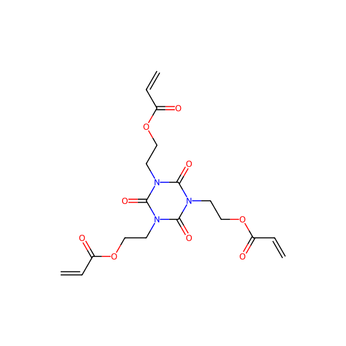 Tris(2-acryloyloxyethyl) Isocyanurate (stabilized with Phenothiazine) - ≥80% CAS No(40220-08-4) by Aladdin Scientific