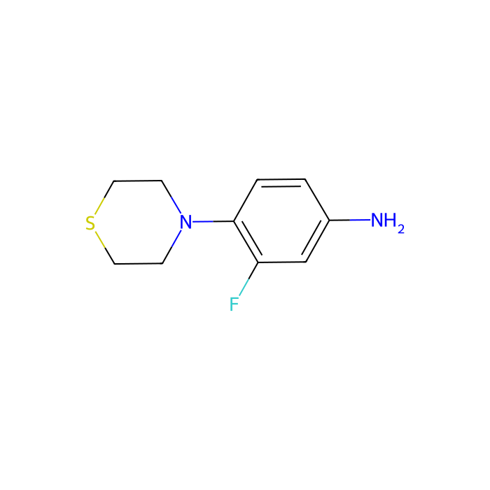 3-Fluoro-4-thiomorpholinoaniline - ≥95% CAS No(237432-11-0) by Aladdin Scientific