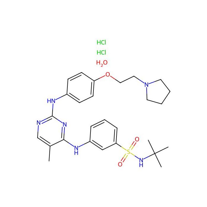 Fedratinib hydrochloride hydrate - 10mM in DMSO CAS No(1374744-69-0) by Aladdin Scientific