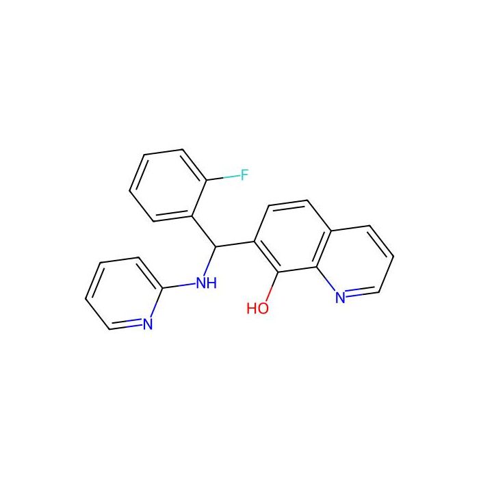 7-((2-Fluorophenyl)(pyridin-2-ylamino)methyl)quinolin-8-ol -  CAS No(442642-02-6) by Aladdin Scientific