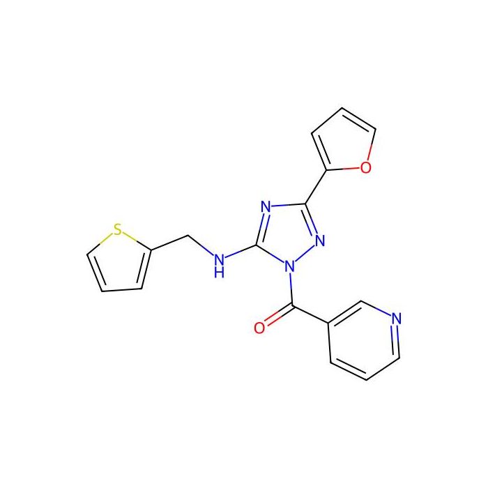 [3-(2-Furanyl)-5-(thiophen-2-ylmethylamino)-1,2,4-triazol-1-yl]-(3-pyridinyl)methanone -  CAS No(F668780) by Aladdin Scientific