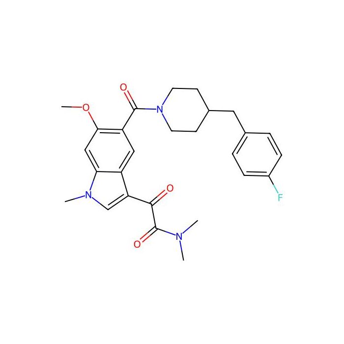 2-[5-[4-[(4-fluorophenyl)methyl]piperidine-1-carbonyl]-6-methoxy-1-methylindol-3-yl]-N,N-dimethyl-2-oxoacetamide -  CAS No(10288822) by Aladdin Scientific