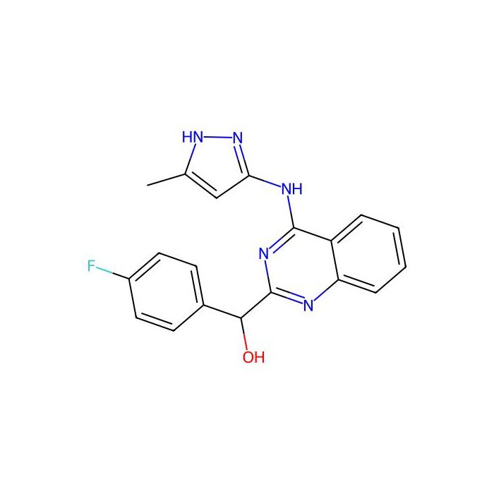 (4-fluorophenyl)(4-((5-methyl-1H-pyrazol-3-yl)amino)quinazolin-2-yl)methanol -  CAS No(1241914-87-3) by Aladdin Scientific