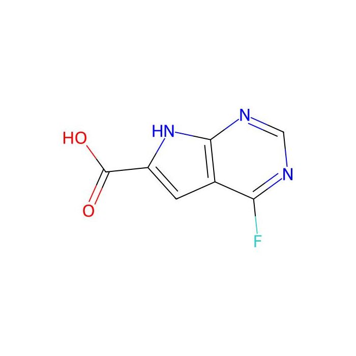 4-fluoro-7H-pyrrolo[2,3-d]pyrimidine-6-carboxylic acid - ≥97% CAS No(1016241-81-8) by Aladdin Scientific