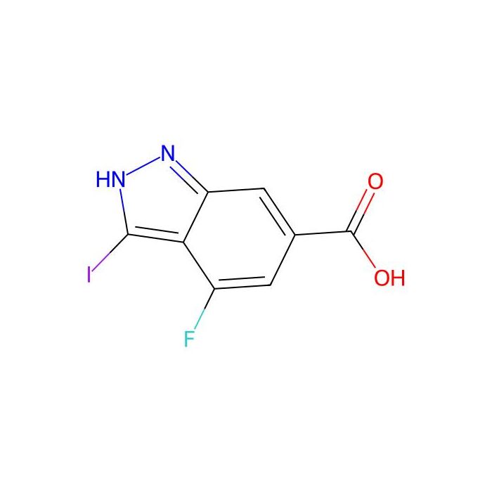 4-fluoro-3-iodo-1H-indazole-6-carboxylic acid - ≥97% CAS No(885521-55-1) by Aladdin Scientific