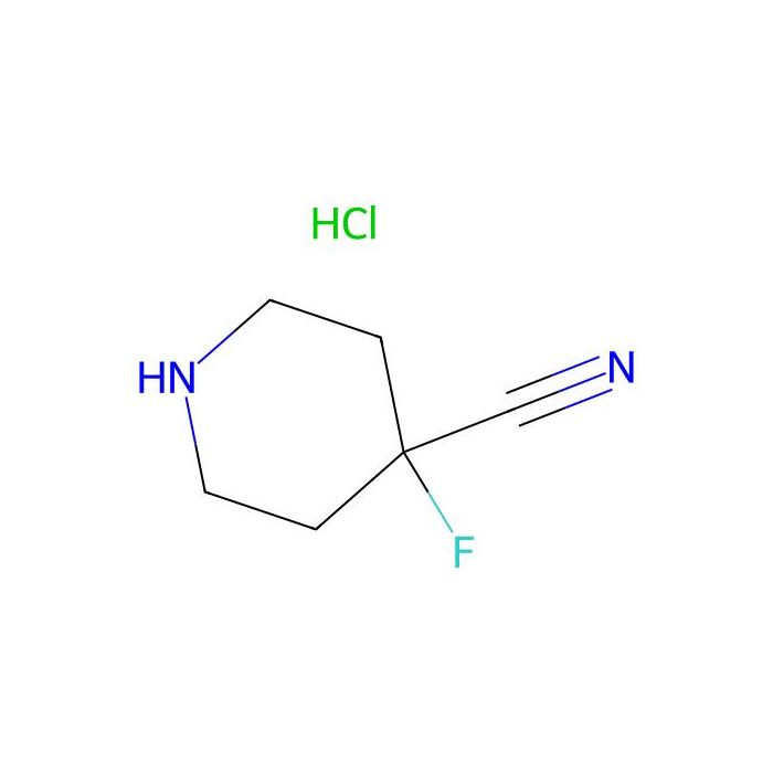 4-fluoropiperidine-4-carbonitrile;hydrochloride - ≥97% CAS No(1374653-45-8) by Aladdin Scientific