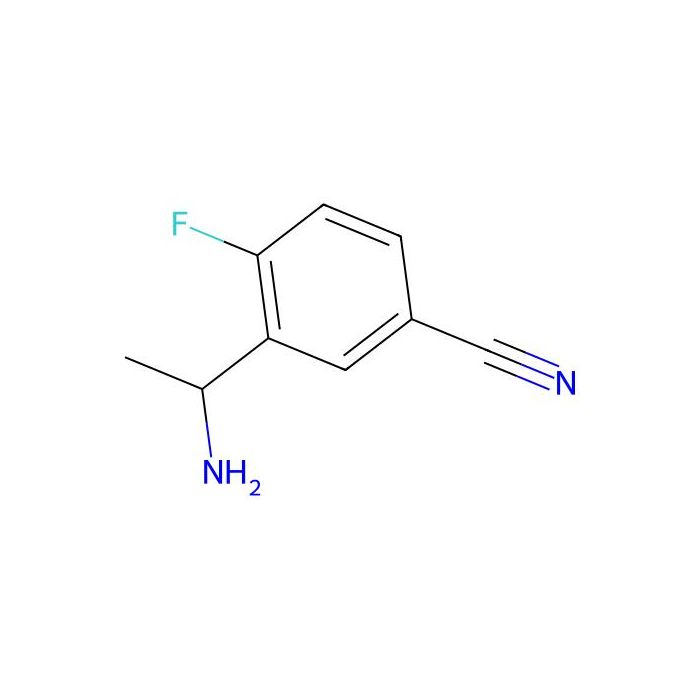 3-[(1R)-1-aminoethyl]-4-fluoro-benzonitrile - ≥97% CAS No(1212934-10-5) by Aladdin Scientific