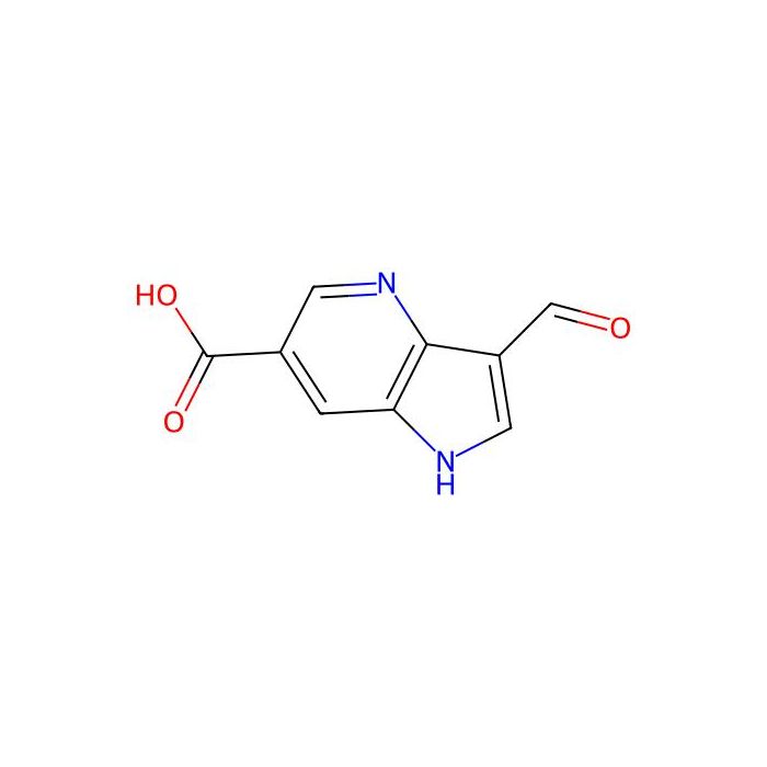 3-formyl-1H-pyrrolo[3,2-b]pyridine-6-carboxylic acid - ≥97% CAS No(1190316-06-3) by Aladdin Scientific