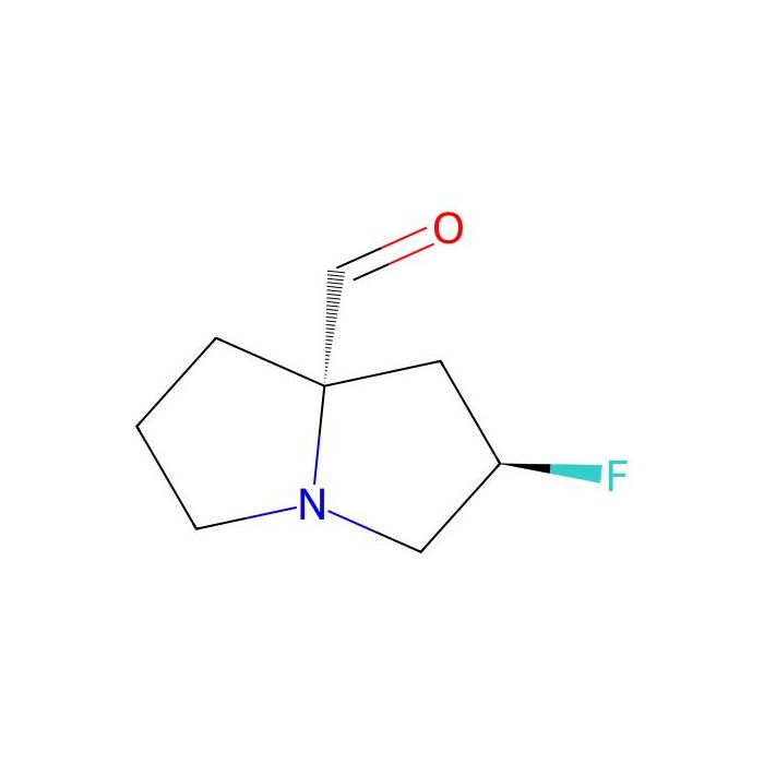 (2R,7S)-2-fluoro-1,2,3,5,6,7-hexahydropyrrolizine-8-carbaldehyde - ≥97% CAS No(2891993-70-5) by Aladdin Scientific