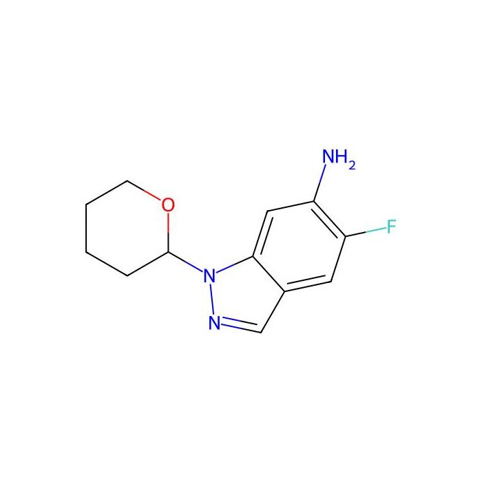5-fluoro-1-tetrahydropyran-2-yl-indazol-6-amine - ≥97% CAS No(2891599-70-3) by Aladdin Scientific