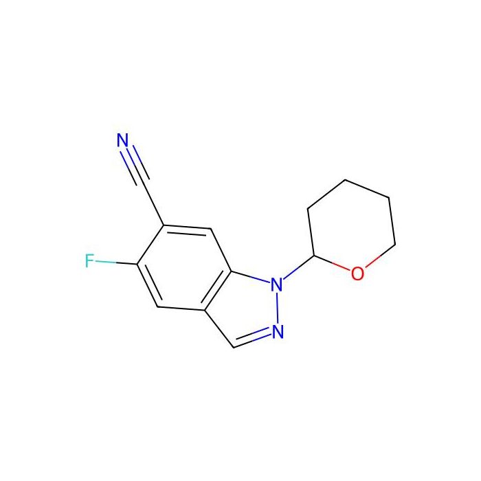 5-fluoro-1-tetrahydropyran-2-yl-indazole-6-carbonitrile - ≥97% CAS No(2940948-19-4) by Aladdin Scientific