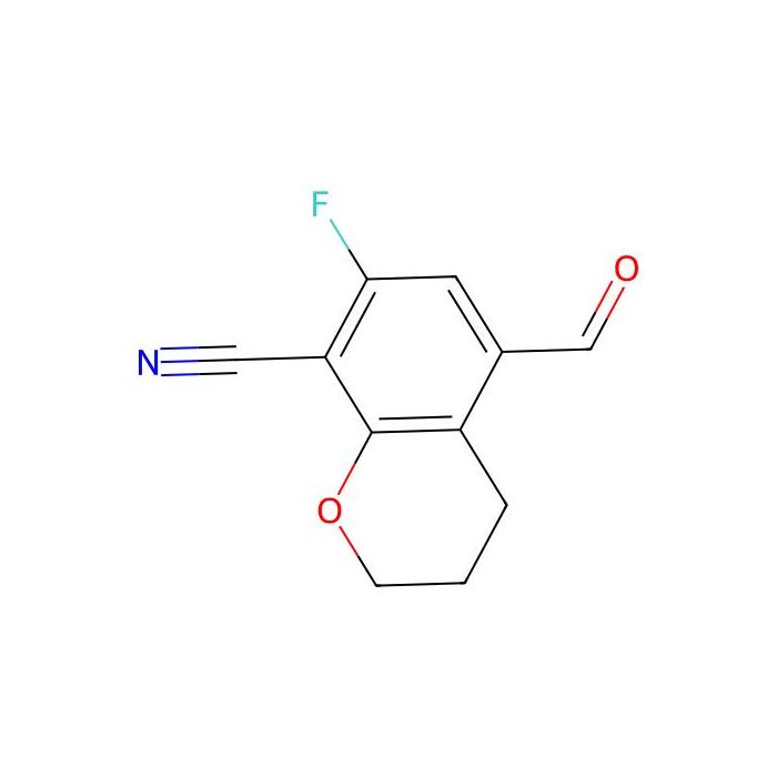7-fluoro-5-formyl-chromane-8-carbonitrile - ≥97% CAS No(2891599-60-1) by Aladdin Scientific