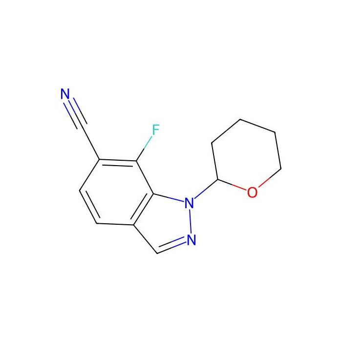 7-fluoro-1-tetrahydropyran-2-yl-indazole-6-carbonitrile - ≥97% CAS No(2940957-46-8) by Aladdin Scientific