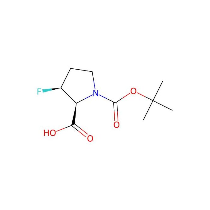 (2S,3S)-1-[(tert-butoxy)carbonyl]-3-fluoropyrrolidine-2-carboxylic acid - ≥97% CAS No(2227198-30-1) by Aladdin Scientific
