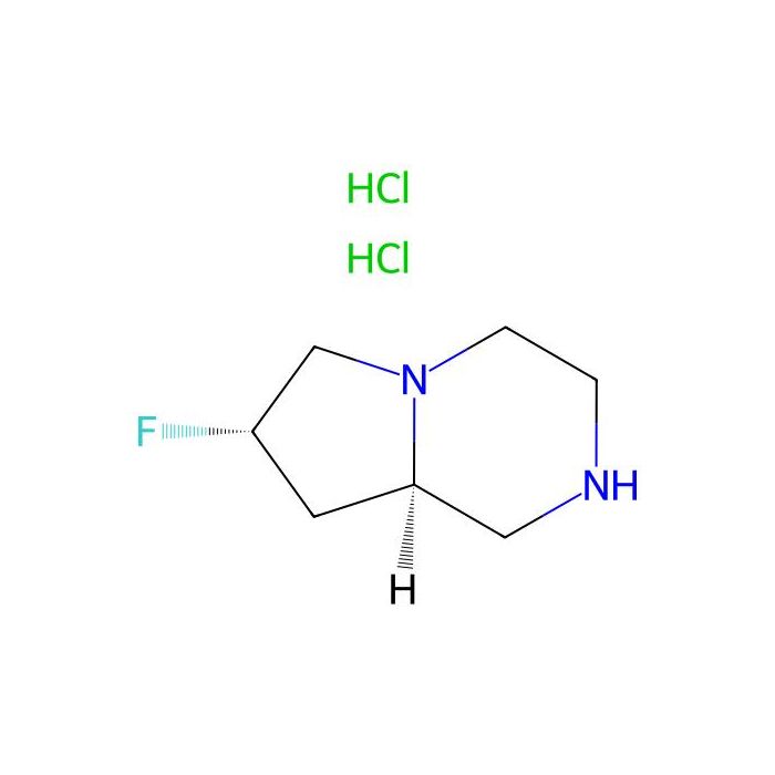 (7S,8aR)-7-fluoro-1,2,3,4,6,7,8,8a-octahydropyrrolo[1,2-a]pyrazine;dihydrochloride - ≥97% CAS No(2940869-58-7) by Aladdin Scientific