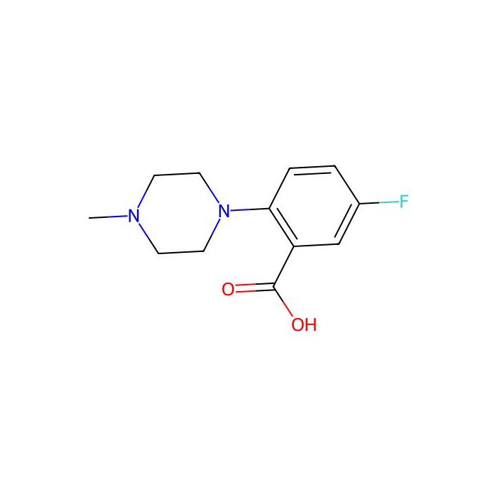 5-Fluoro-2-(4-methyl-1-piperazinyl)benzoic Acid - ≥96% CAS No(1096829-46-7) by Aladdin Scientific