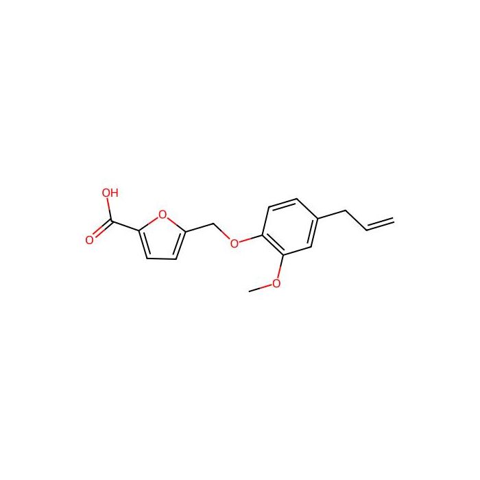 5-{[2-methoxy-4-(prop-2-en-1-yl)phenoxy]methyl}furan-2-carboxylic acid - ≥95% CAS No(380173-90-0) by Aladdin Scientific