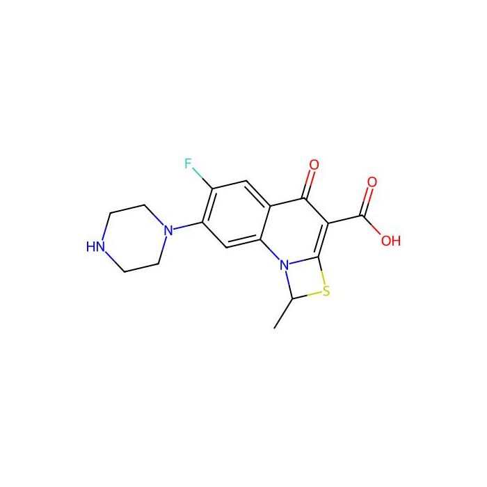 6-Fluoro-1-methyl-4-oxo-7-(piperazin-1-yl)-1，4-dihydro-[1，3]thiazeto[3，2-a]quinoline-3-carboxylic acid - ≥97% CAS No(112984-60-8) by Aladdin Scientific