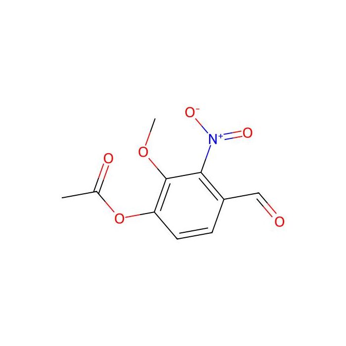 4-Formyl-2-methoxy-3-nitrophenyl acetate - ≥95% CAS No(2698-69-3) by Aladdin Scientific