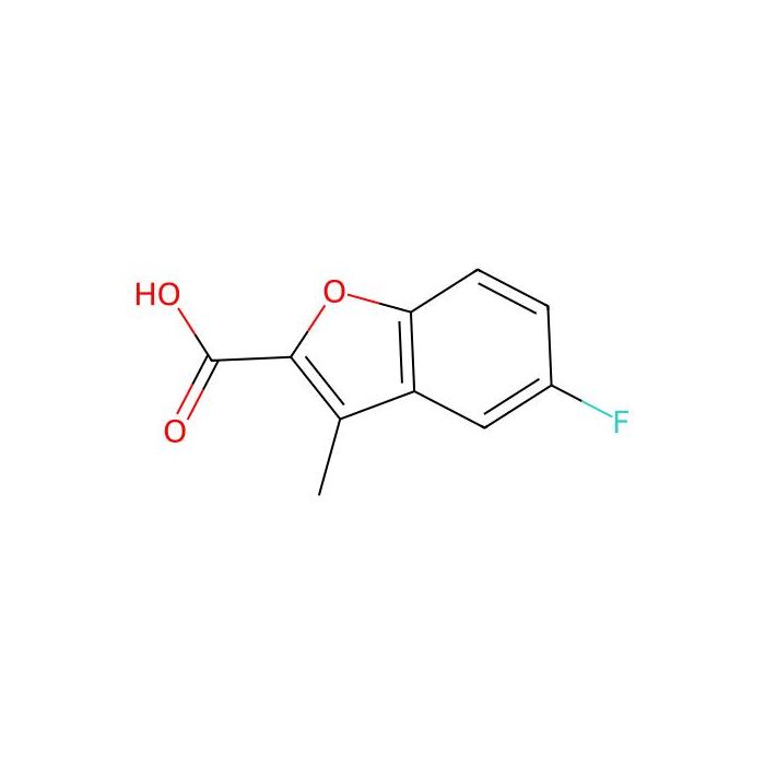 5-FLUORO-3-METHYL-1-BENZOFURAN-2-CARBOXYLIC ACID - ≥98% CAS No(81718-76-5) by Aladdin Scientific