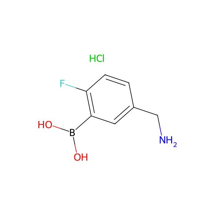 (5-(Aminomethyl)-2-fluorophenyl)boronic acid hydrochloride - ≥98% CAS No(1072946-46-3) by Aladdin Scientific
