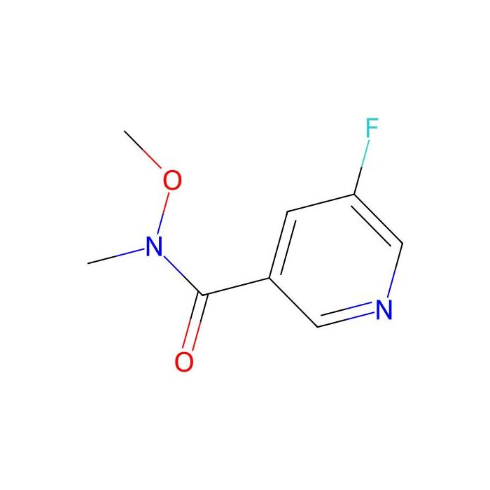 5-Fluoro-N-methoxy-N-methylnicotinamide - ≥97% CAS No(342602-54-4) by Aladdin Scientific
