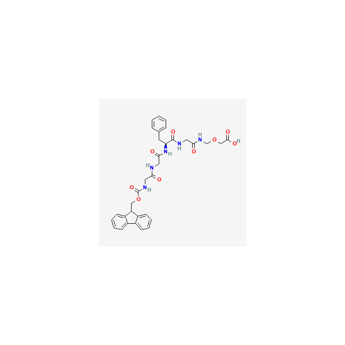 Fmoc-Gly-Gly-Phe-Gly-NH-CH2-O-CH2COOH - Moligand™, ≥98% CAS No(2264011-98-3) by Aladdin Scientific