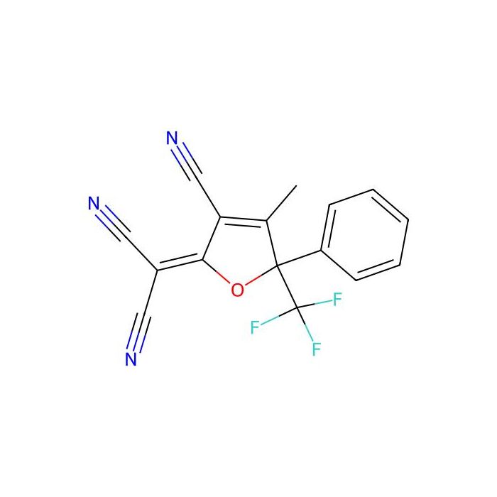 2-(3-Cyano-4-methyl-5-phenyl-5-(trifluoromethyl)furan-2(5H)-ylidene)malononitrile - ≥95% CAS No(436097-14-2) by Aladdin Scientific