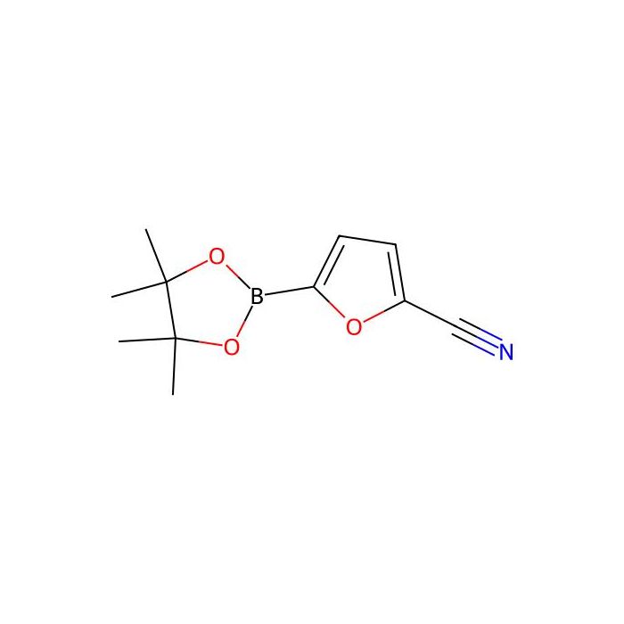 5-(4，4，5，5-Tetramethyl-1，3，2-dioxaborolan-2-yl)furan-2-carbonitrile - ≥95% CAS No(1111096-21-9) by Aladdin Scientific