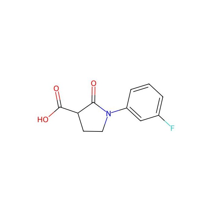1-(3-Fluorophenyl)-2-oxopyrrolidine-3-carboxylic acid - ≥95% CAS No(1017473-77-6) by Aladdin Scientific