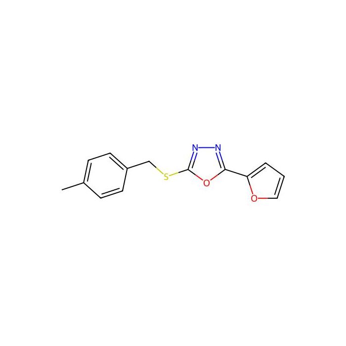 2-(2-Furyl)-5-[(4-methylbenzyl)sulfanyl]-1,3,4-oxadiazole -  CAS No(477846-88-1) by Aladdin Scientific