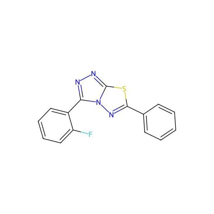 3-(2-Fluorophenyl)-6-phenyl-[1,2,4]triazolo[3,4-b][1,3,4]thiadiazole -  CAS No(874463-96-4) by Aladdin Scientific
