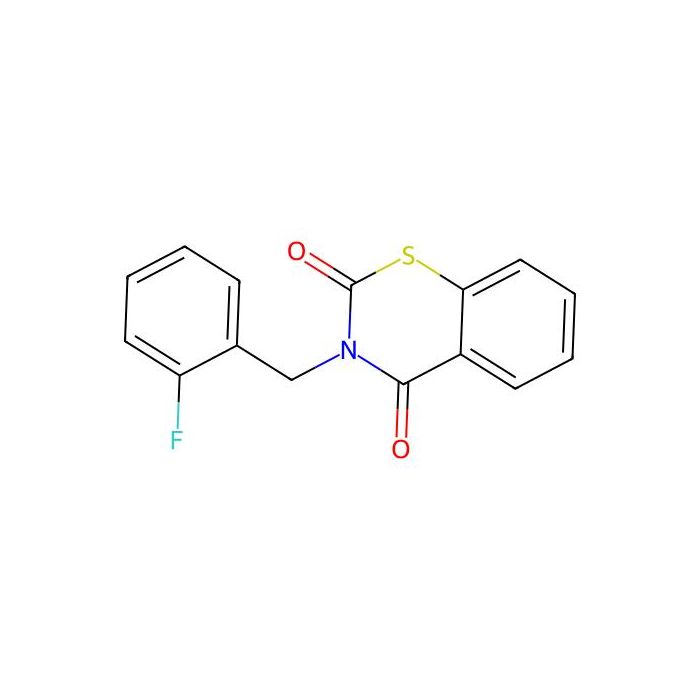 3-(2-fluorobenzyl)-2H-1,3-benzothiazine-2,4(3H)-dione -  CAS No(338415-41-1) by Aladdin Scientific