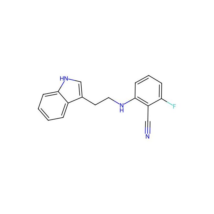 2-fluoro-6-{[2-(1H-indol-3-yl)ethyl]amino}benzenecarbonitrile - ≥90% CAS No(691858-22-7) by Aladdin Scientific