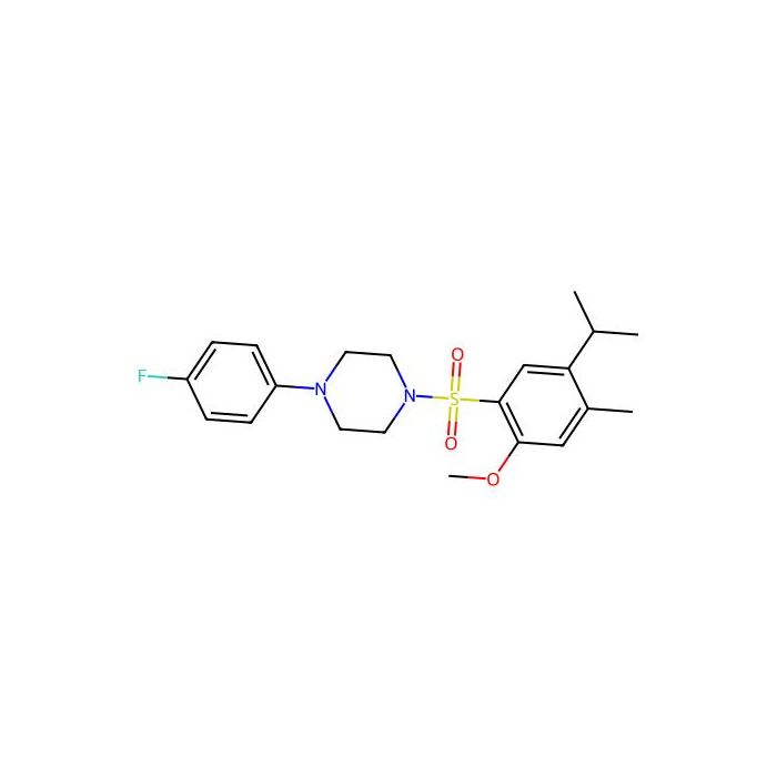 1-(4-Fluorophenyl)-4-((5-isopropyl-2-methoxy-4-methylphenyl)sulfonyl)piperazine -  CAS No(398996-74-2) by Aladdin Scientific