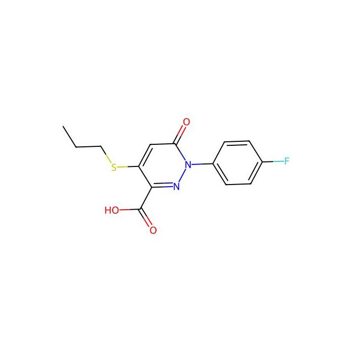 1-(4-Fluorophenyl)-6-oxo-4-(propylsulfanyl)-1,6-dihydro-3-pyridazinecarboxylic acid -  CAS No(339096-33-2) by Aladdin Scientific