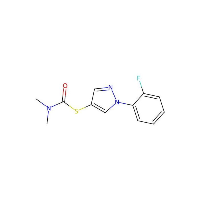 1-{[1-(2-fluorophenyl)-1H-pyrazol-4-yl]sulfanyl}-N,N-dimethylformamide - ≥95% CAS No(1354959-67-3) by Aladdin Scientific