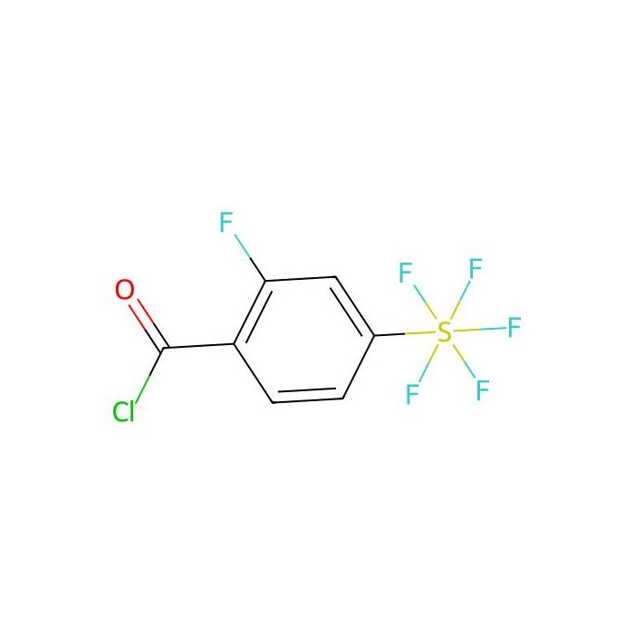 2-Fluoro-4-(pentafluorosulfur)benzoyl chloride - ≥98% CAS No(1240256-85-2) by Aladdin Scientific